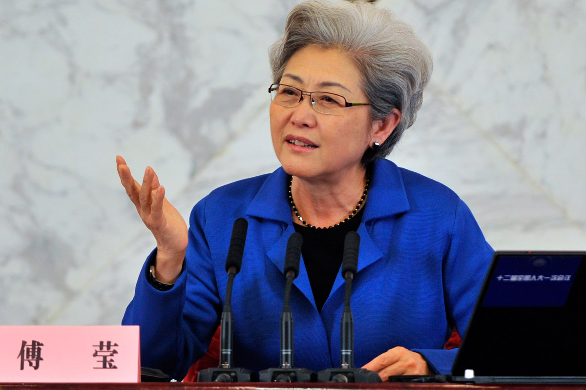 由大会发言人外交部副部长傅莹就会议议程和人