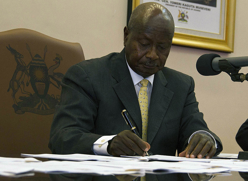 乌干达总统签署反同法案