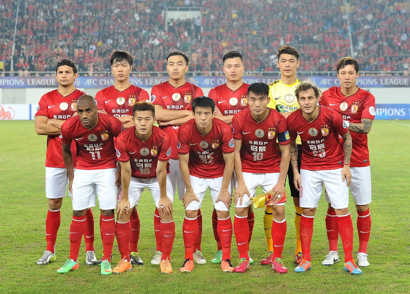 2014亚冠联赛:卫冕冠军广州恒大亮相 4-2逆转
