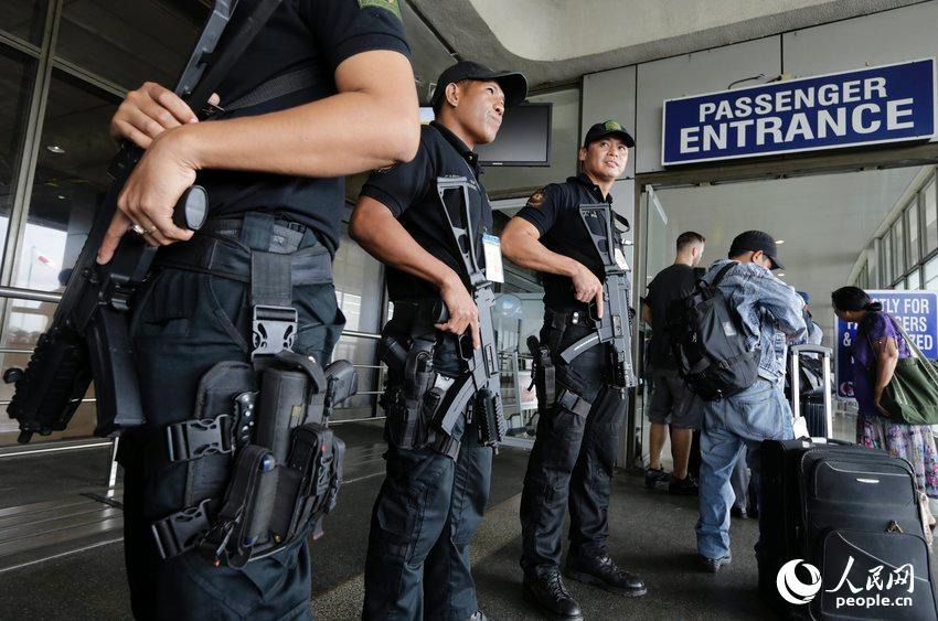 菲马尼拉机场加强安保应对突发状况