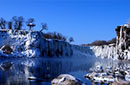 觀鏡泊湖冰雪勝景