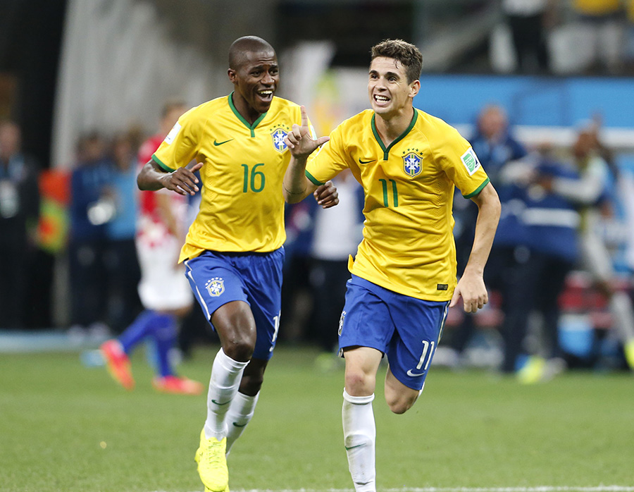 世界杯揭幕战:巴西胜克罗地亚