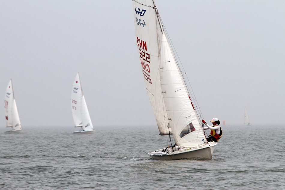 第23届山东省运动会帆船帆板比赛在日照举行