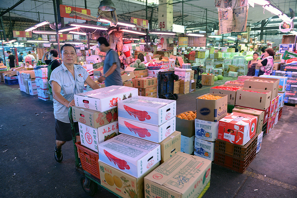 寻访台湾菜篮子:台北第一、二果菜批发市场- M