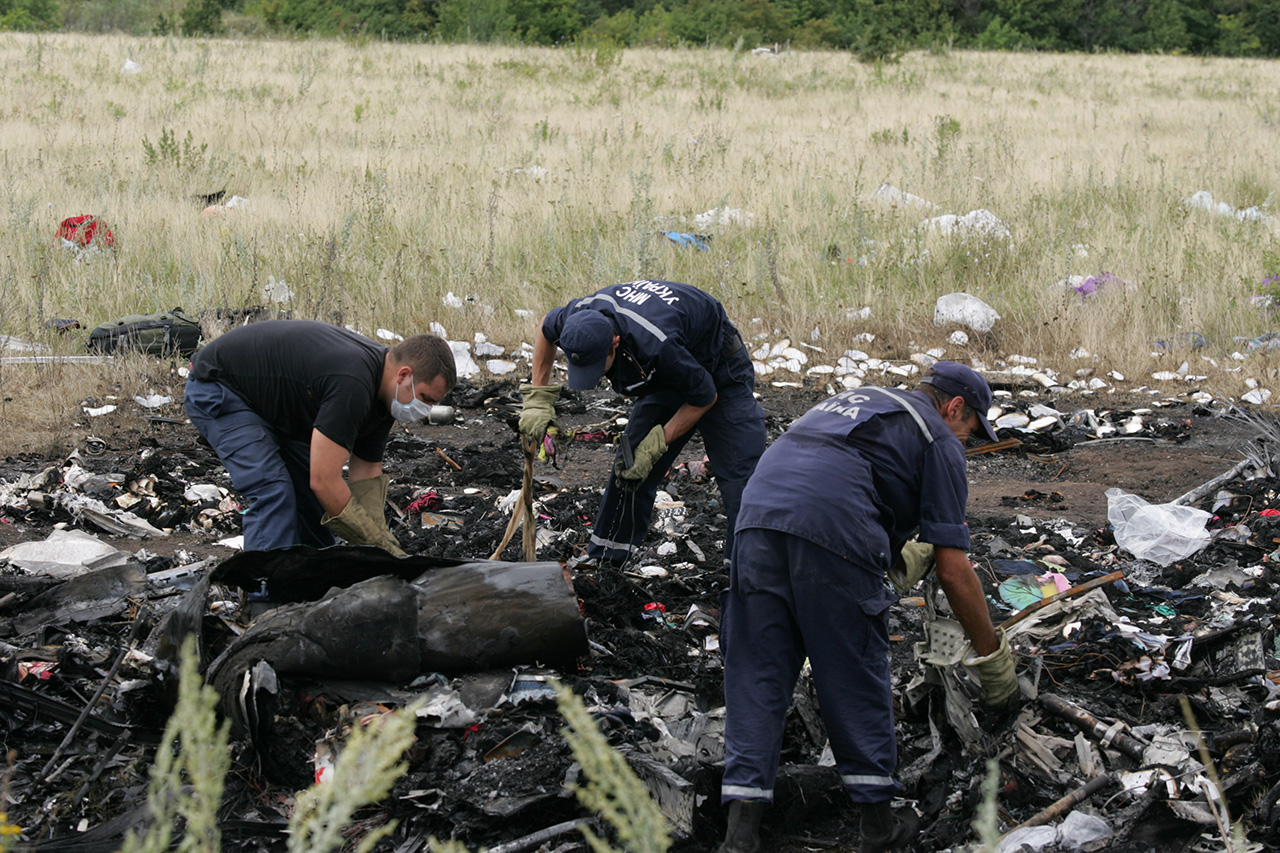 马航空难部分遇难者遗体运往顿涅茨克3