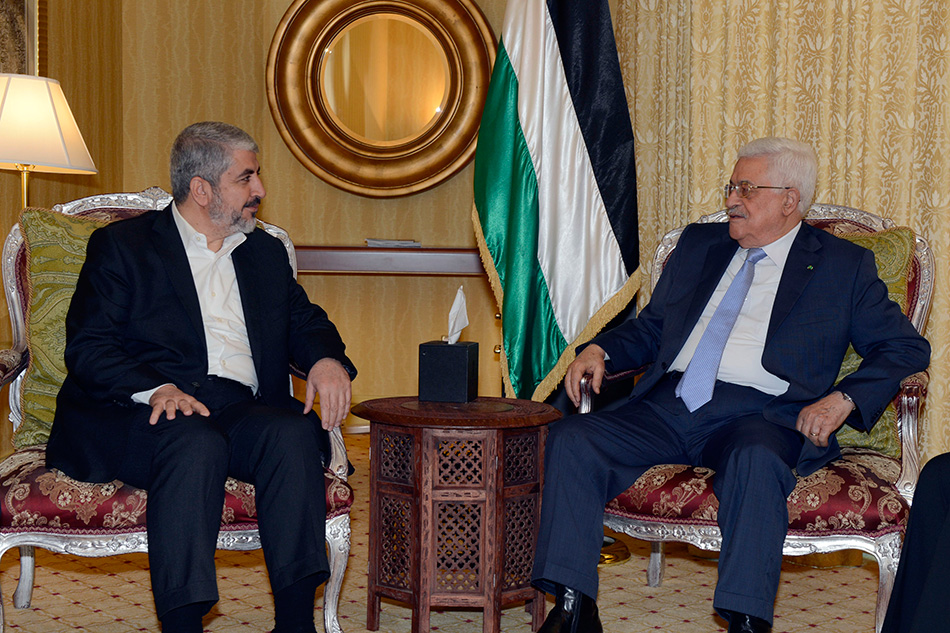 阿巴斯与哈马斯领导人举行会谈