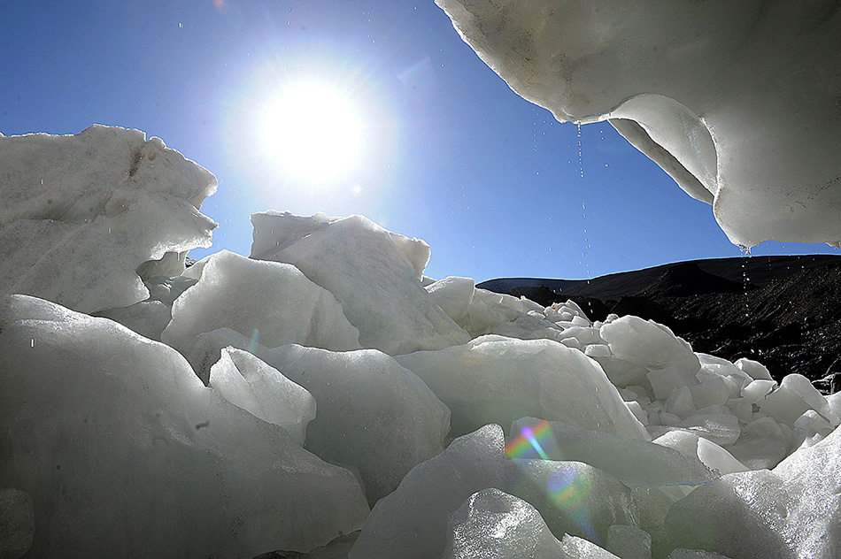 世界第三大冰川退缩明显 受气候变暖影响【2】