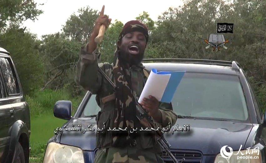当地时间2014年8月24日，博科圣地领袖谢科宣称已在尼日利亚东北部小镇果扎，建立了另一个伊斯兰哈里发、也就是伊斯兰国。/CFP