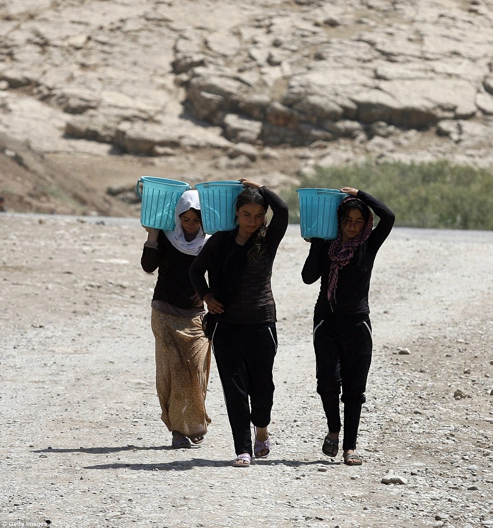 雅兹迪人被ISIS残害 逃至伊拉克边境境遇悲惨