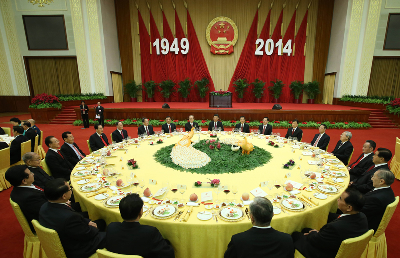 国庆招待会揭秘:国宴用餐以淮扬菜为基准