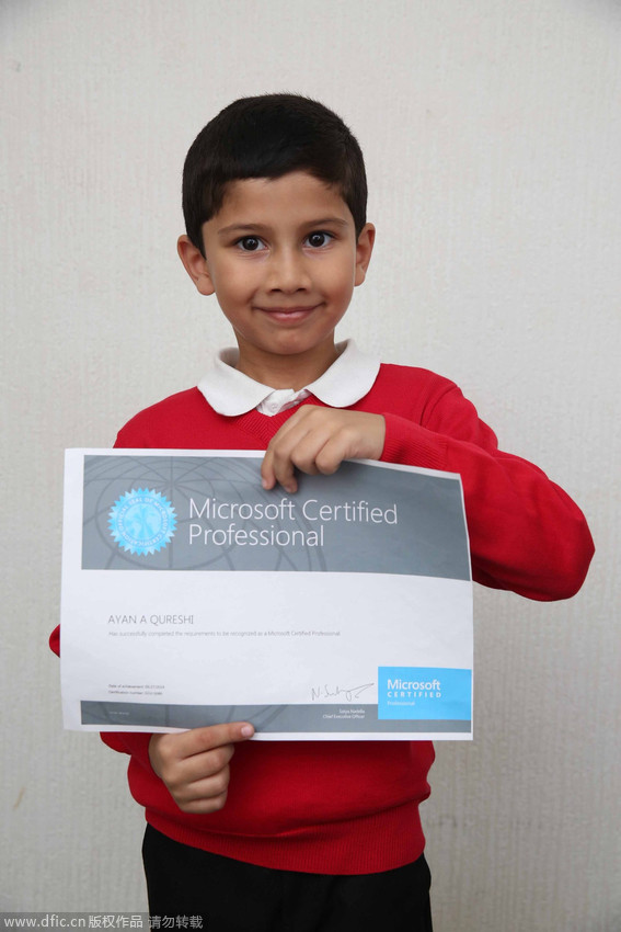 英国6岁电脑天才成为年龄最小微软认证专家 【2】