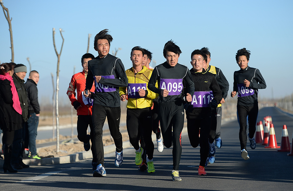 全民健身——长跑迎新年