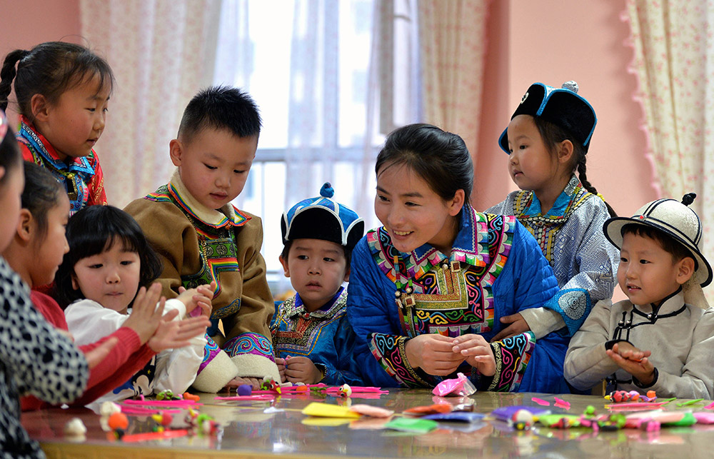 内蒙古西乌珠穆沁旗 让孩子们享受优质学前教育
