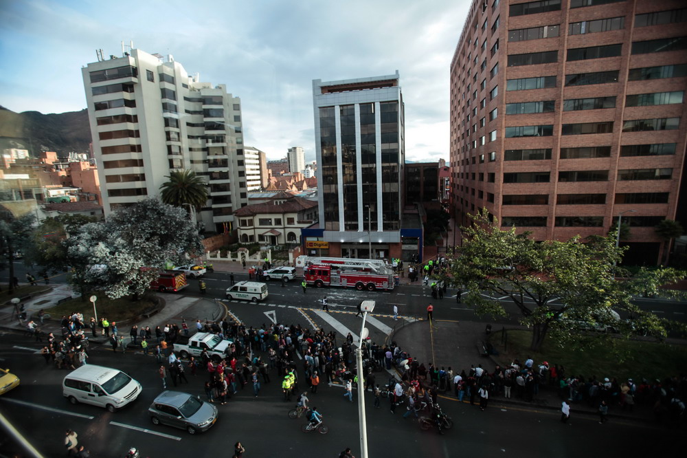 哥伦比亚首都发生两起爆炸事件