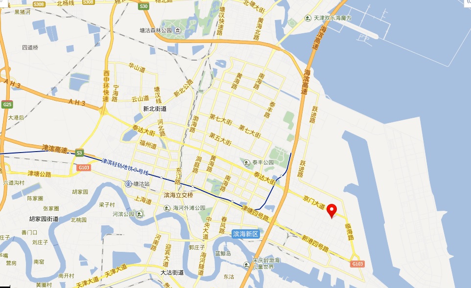 天津港爆炸区一带跃进路全线封路
