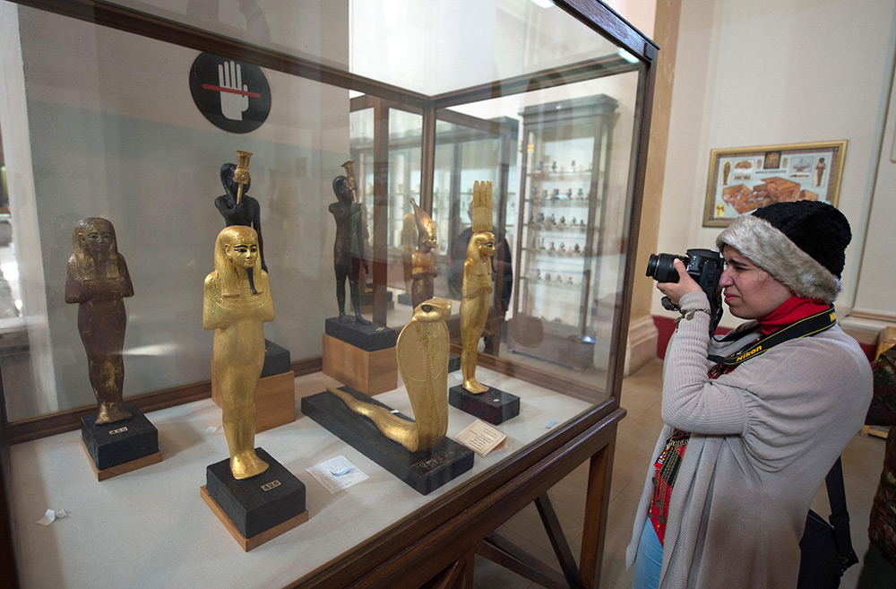 埃及博物馆开放免费拍照