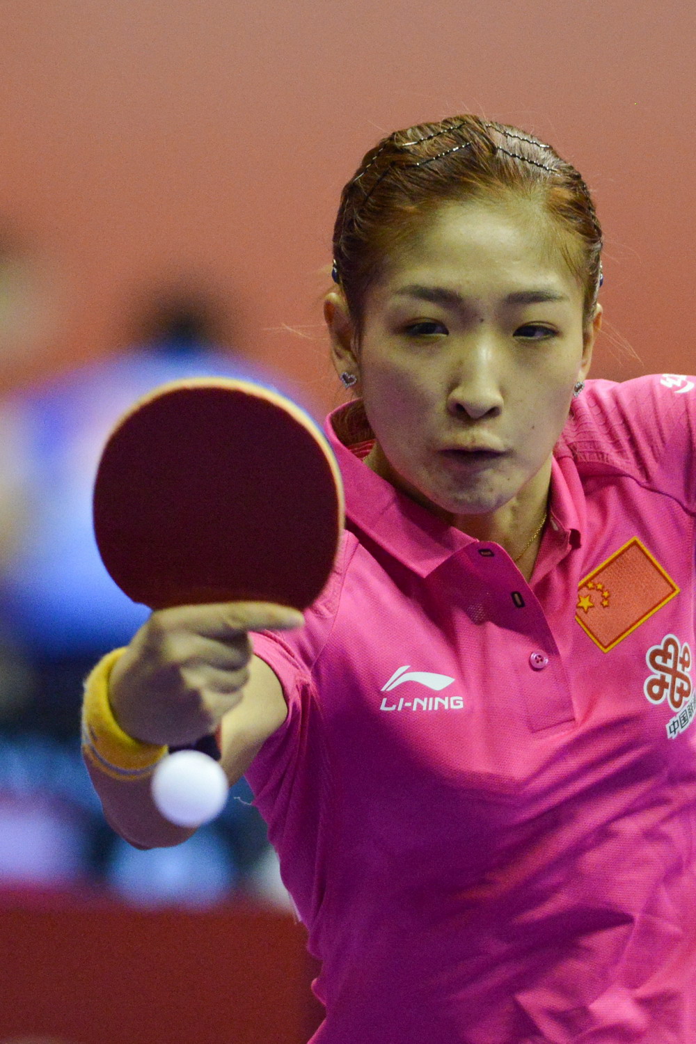 乒乓球--世锦赛团体赛:中国女队胜罗马尼亚