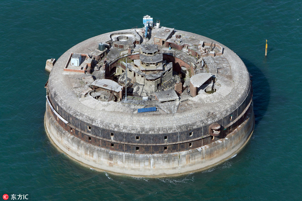 英国海上堡垒拍卖待售 直径73米巨无霸坚不可摧【2】