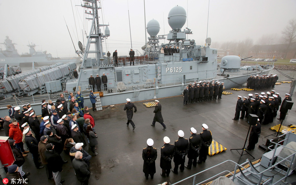 德国海军最后一支快艇舰队正式退役