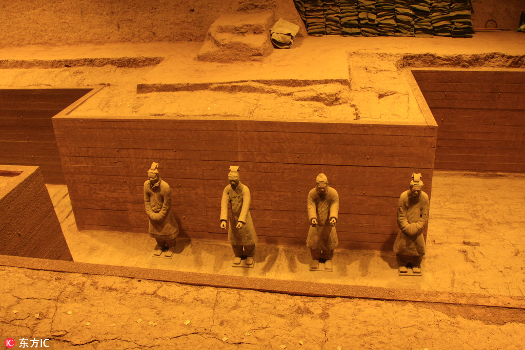 秦始皇陵墓内惊现动物世界 随葬动物达数千件