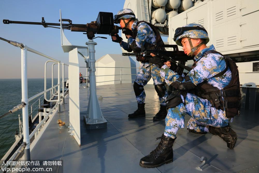 反海盜演練