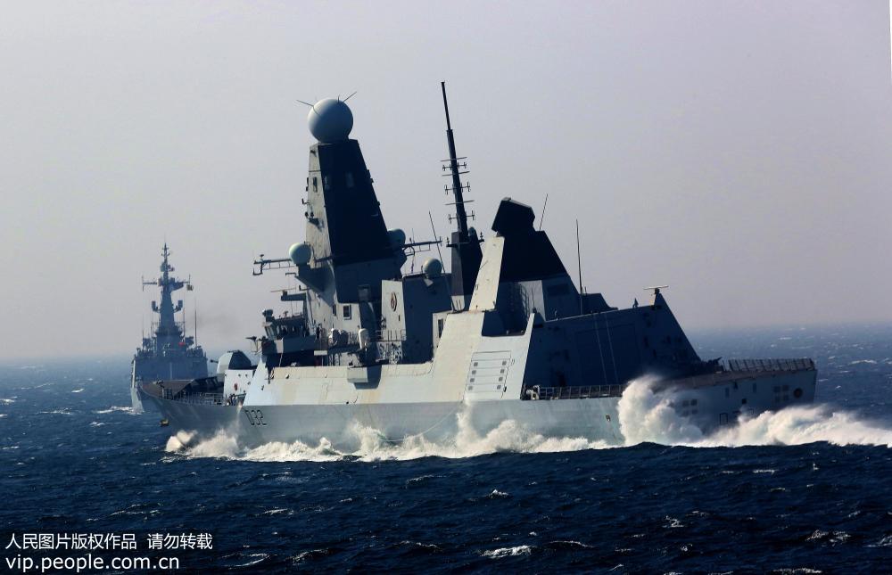 艦艇編隊變換