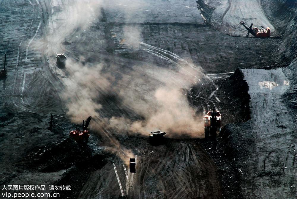 鳥瞰亞洲最大的露天煤礦：撫順西露天礦【4】