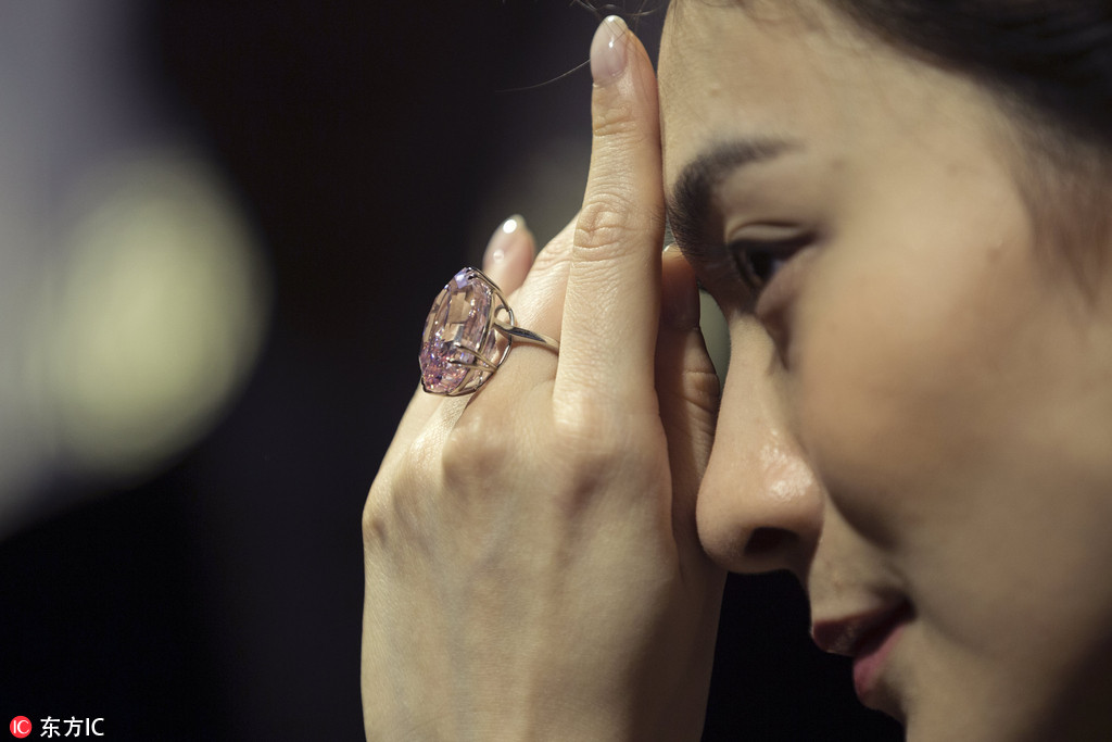 估價超6000萬美元 世界最貴鑽石“粉紅之星”將在香港拍賣【4】