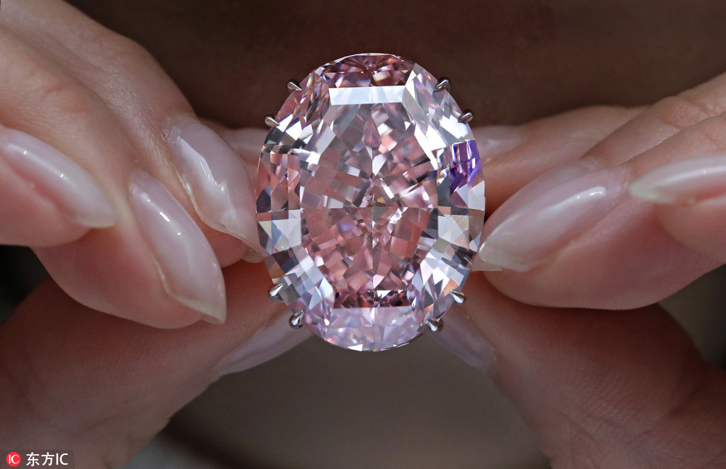 估價超6000萬美元 世界最貴鑽石“粉紅之星”將在香港拍賣【2】