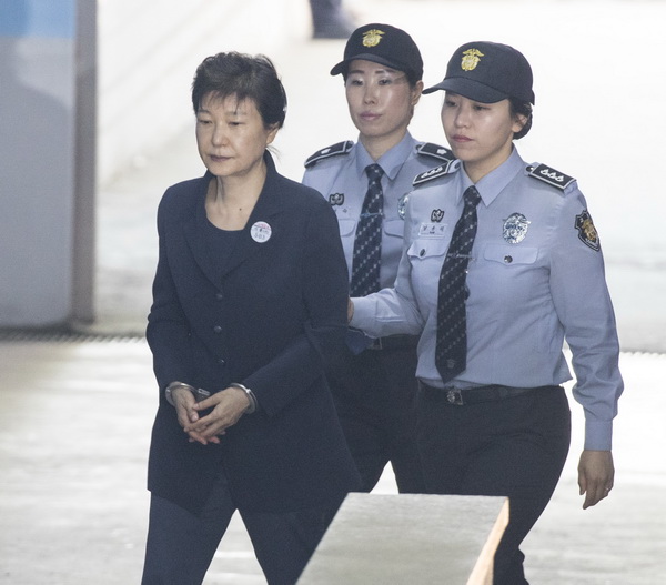 韩国前总统朴槿惠再次出庭受审