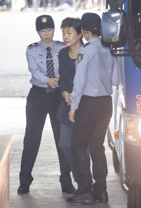 韓國前總統朴槿惠再次出庭受審【2】