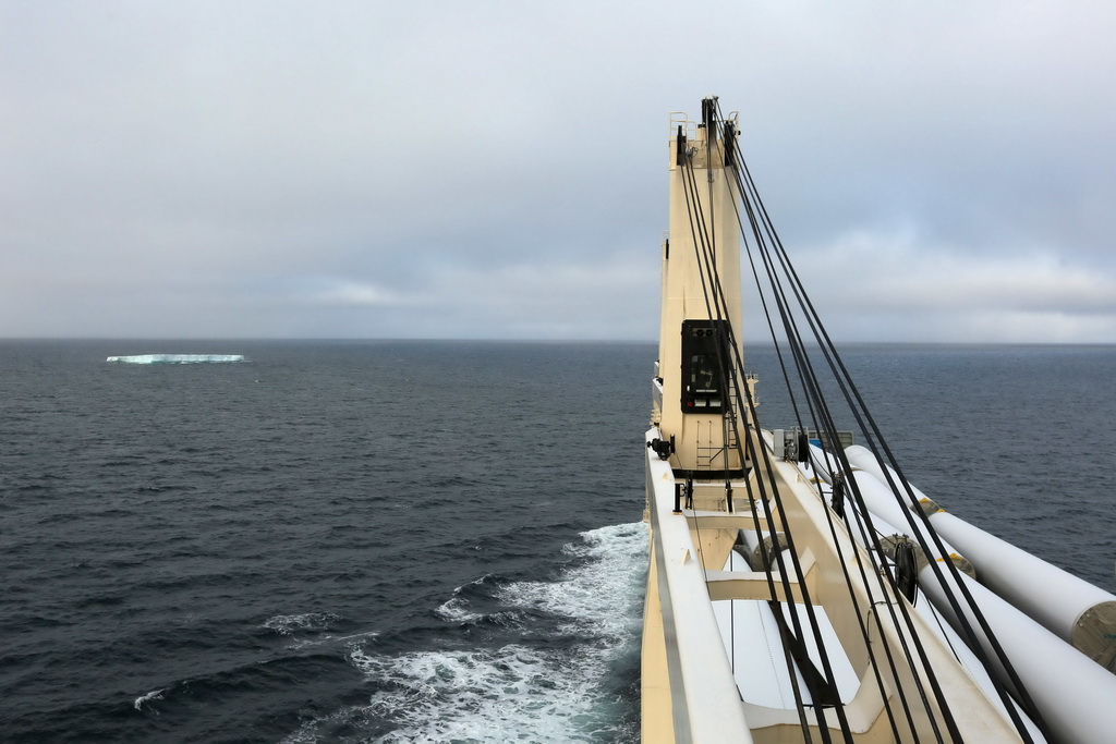 今年航行北極中國商船全部通過最險難航段