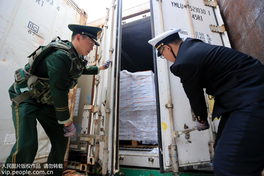 蘇南通邊防和海關人員查獲走私凍品800噸 涉案價值約3000萬元【4】