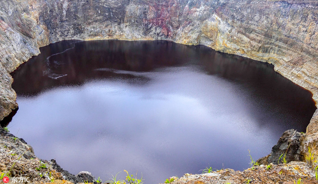 實拍印尼克裡穆圖火山湖 三色湖泊變幻莫測令人驚嘆不已 【3】