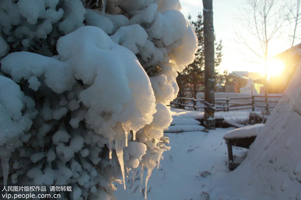 中國最北小鎮-40℃極寒 桌椅板凳房屋全部被凍成冰坨【4】