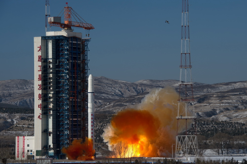 高景一号03、04星成功发射 中国航天发射201