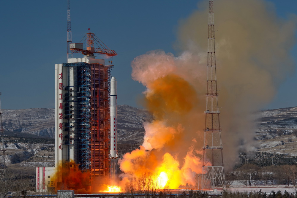 高景一号03、04星成功发射 中国航天发射201