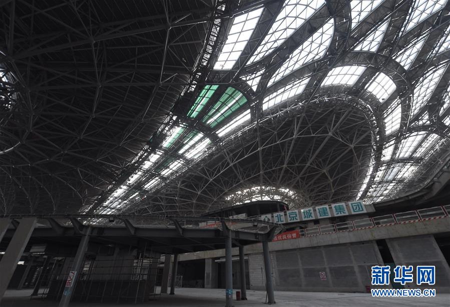 北京新機場航站樓已實現功能性封頂封圍【10】