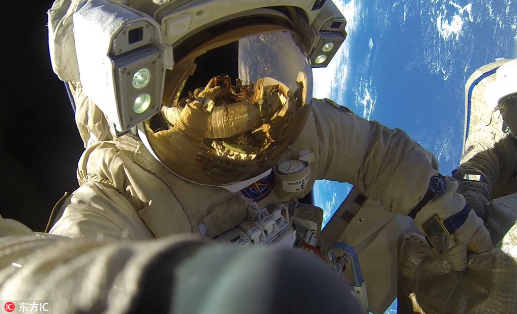 8小時12分！俄兩名宇航員打破最長太空行走紀錄【7】