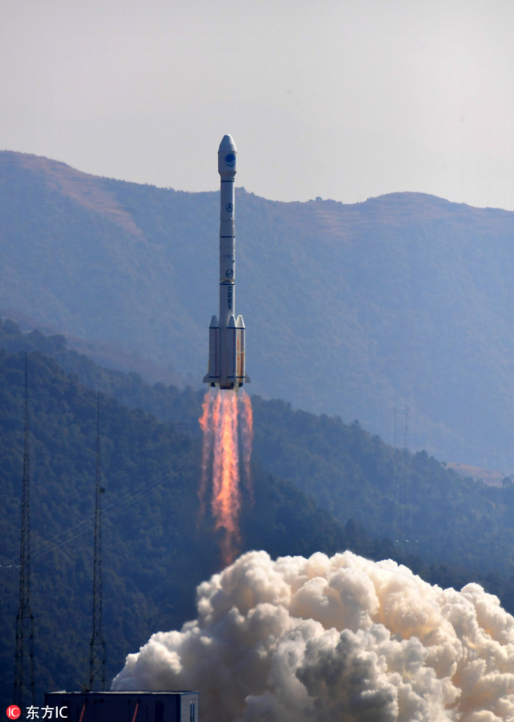 我國“一箭雙星”成功發射兩顆北斗三號全球組網衛星【3】