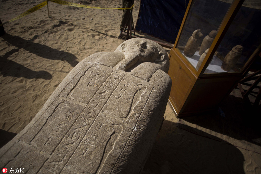 埃及開羅南部發現大型墓地 距今3000年現眾多寶藏【3】
