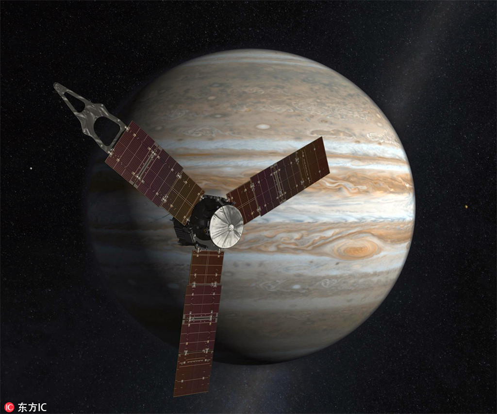 美國“朱諾號”解開木星閃電之謎 與地球十分相似