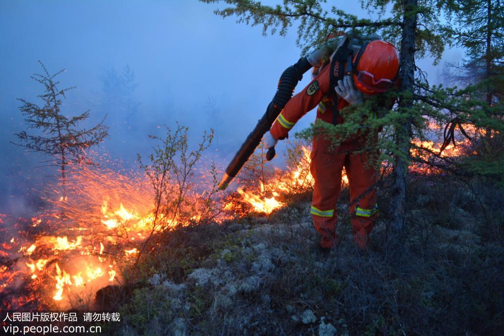 內蒙古大興安嶺北部原始林區發生多起森林火災【2】