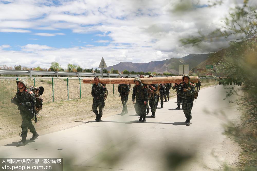 武警西藏總隊：實戰化極限訓練錘煉高原特戰尖兵【9】