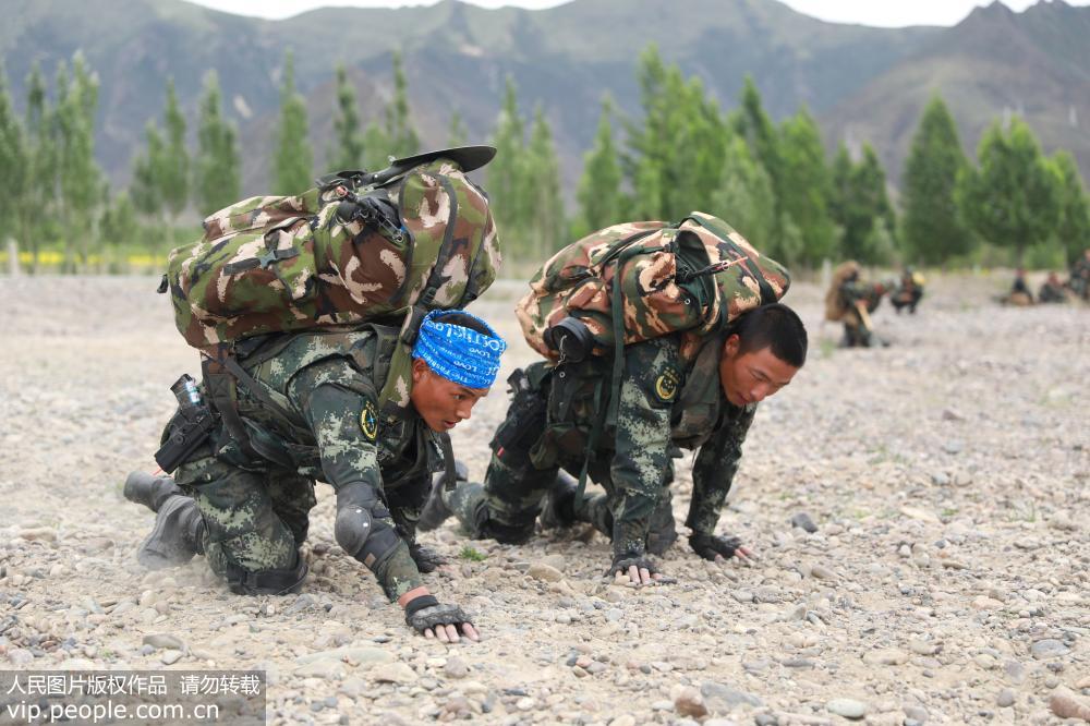 武警西藏總隊：實戰化極限訓練錘煉高原特戰尖兵【10】