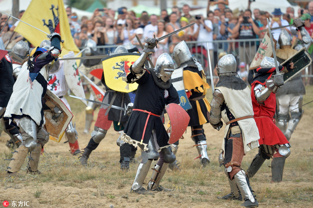 穿越既視感！波蘭民眾重演15世紀騎士大戰 【4】