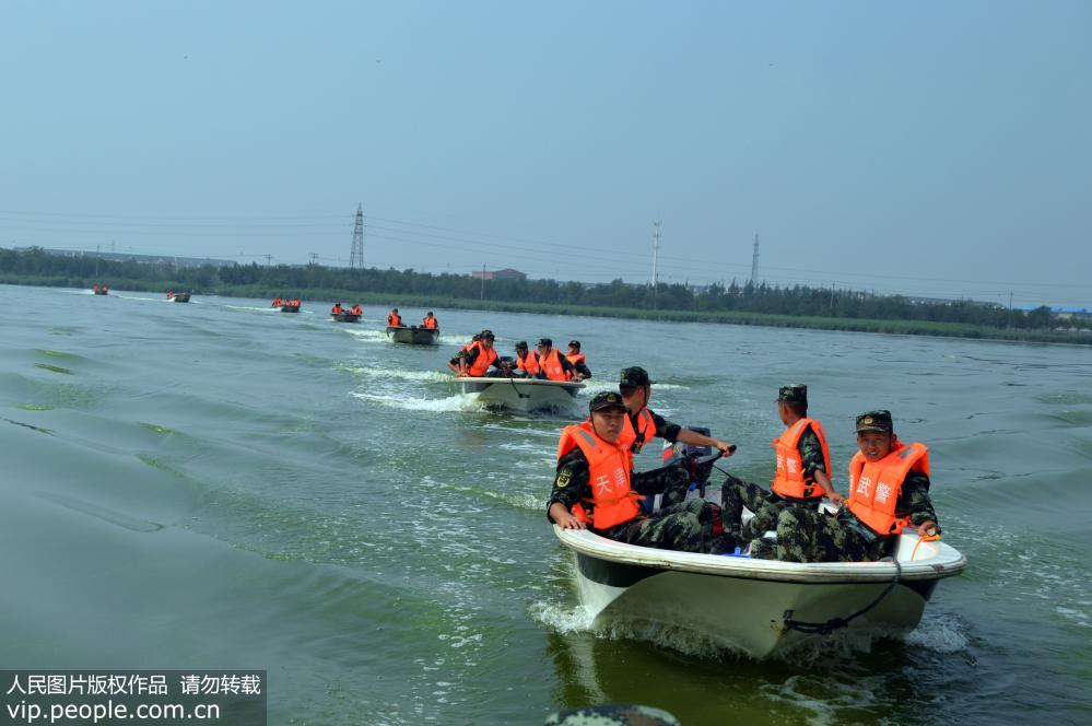天津武警:未雨绸缪防隐患 防汛应急强措施