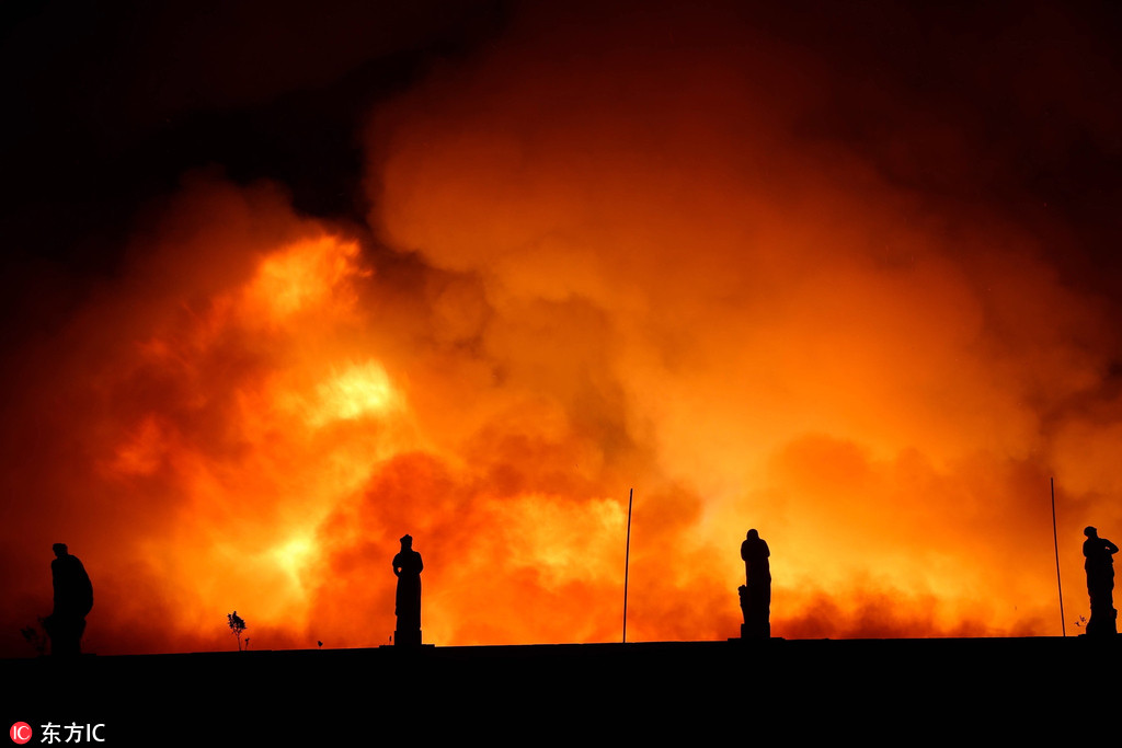 巴西國博發生大火　所有藏品恐被燒毀 【10】