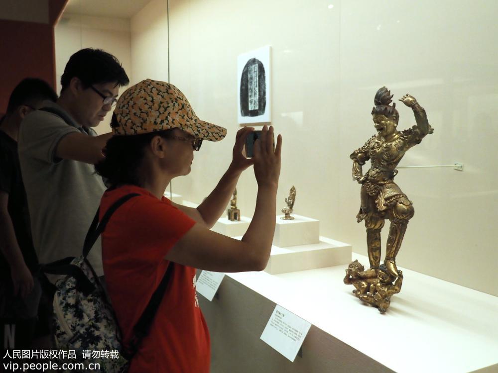 陝西120件精品文物亮相國家博物館 再現“大唐風華”