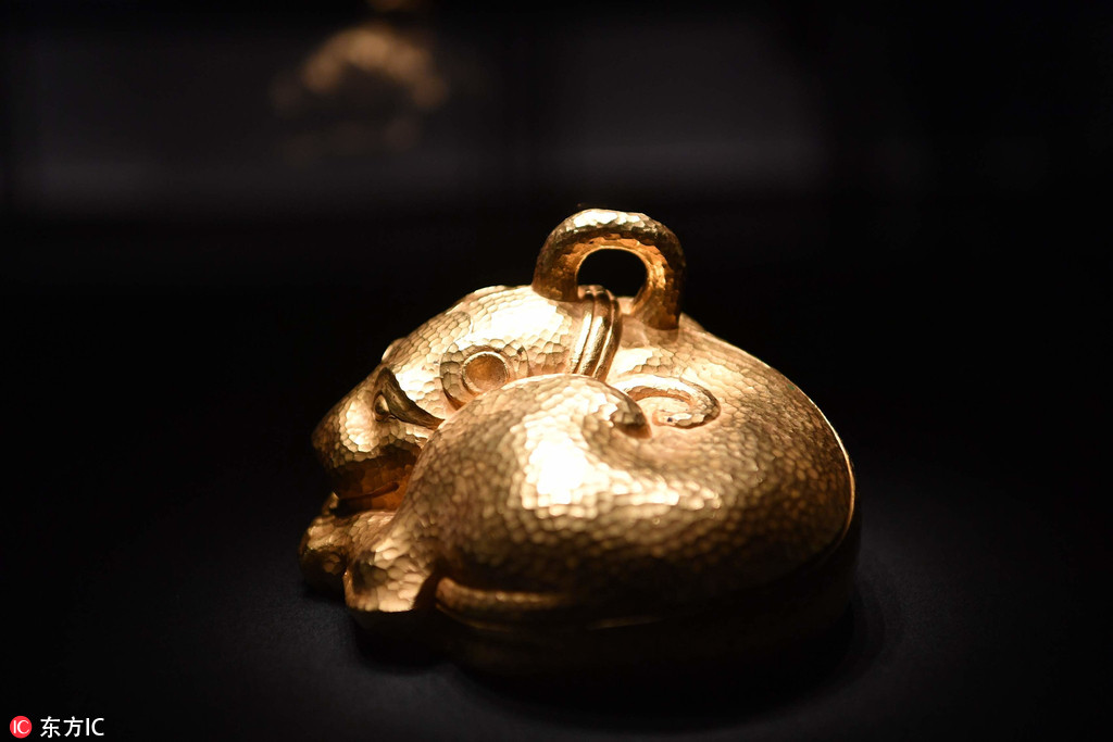 中國建國以來最大規模黃金展覽在成都開展 展品近千件【5】